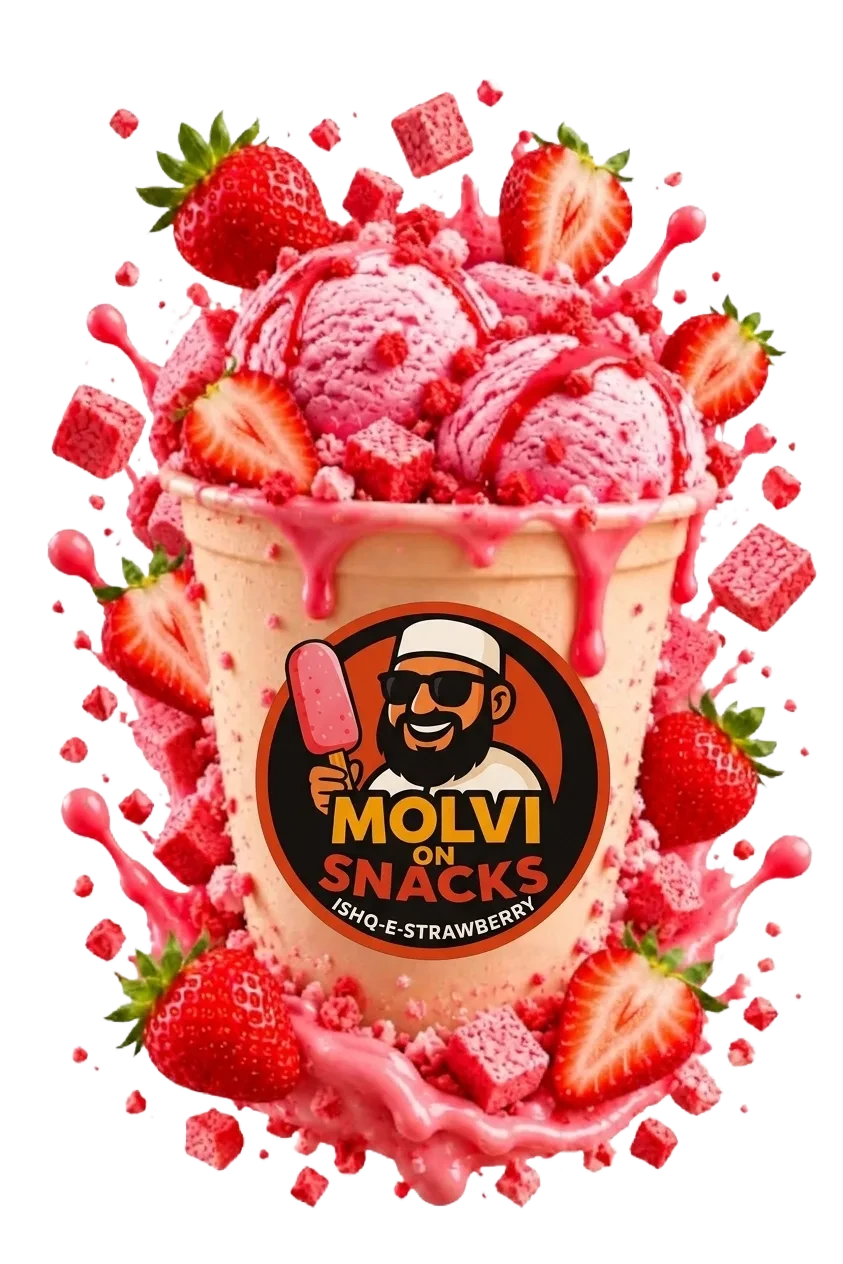 Ishq e Strawberry ice cream